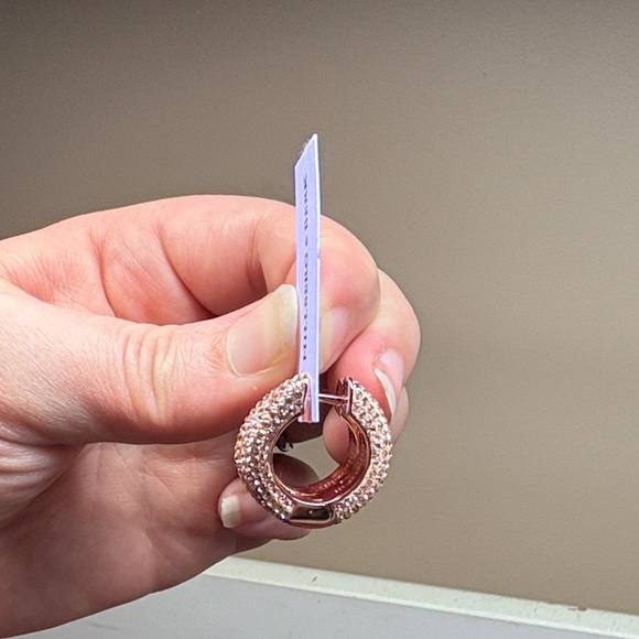 Hillberg & Berk Rose Gold Earrings (sold ppu) - Picture 4 of 7